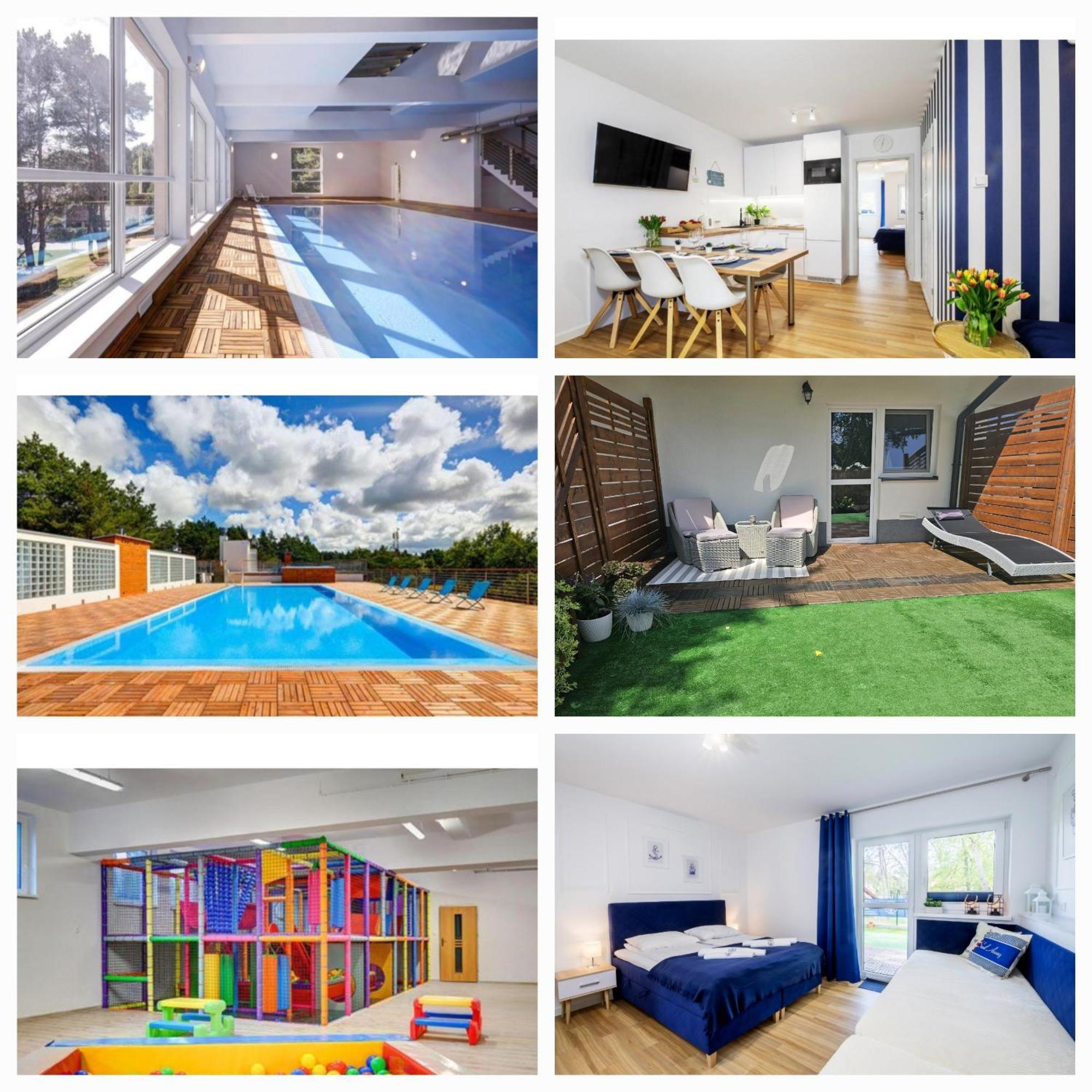 Apartament 2B Niebieskie Apartamenty Poddabie Dawniej Blue Marine Z Basenem Krytym, Odkrytym, Sala Zabaw, Animacjami Bagian luar foto